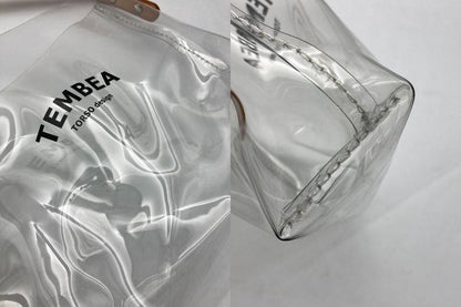 TEMBEA テンベア PVC POCHETTE クリア ショルダーバッグ 中古 D4