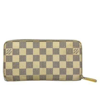 LOUIS VUITTON ルイヴィトン 長財布 ダミエアズール ジッピーウォレット N60019 メンズ レディース 財布 ブランド 中古 W 4