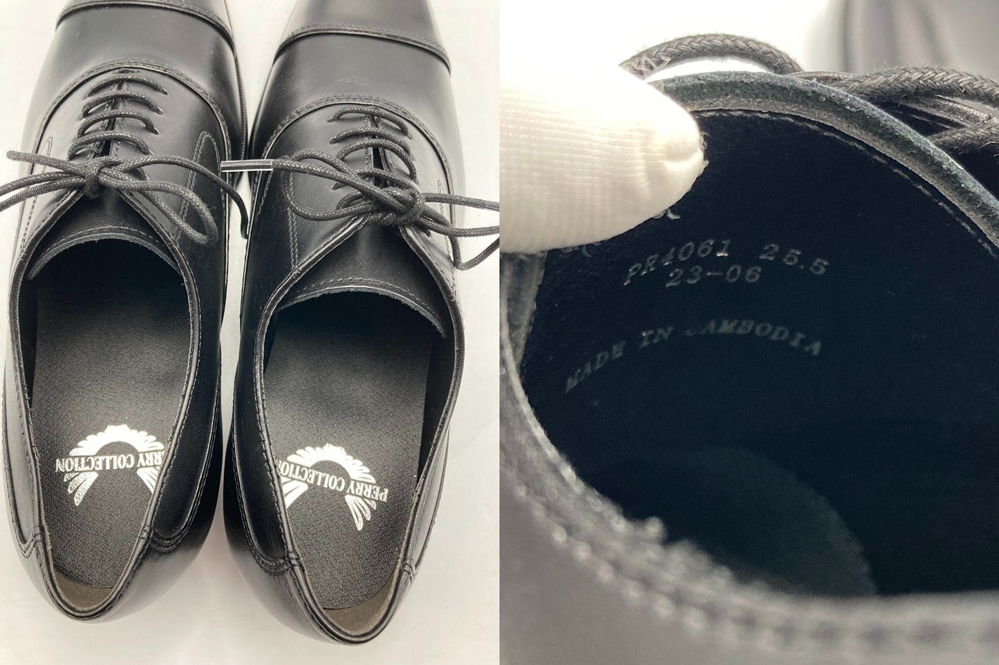 PERRY COLLECTION ペリーコレクション ビジネスシューズ PR4061 サイズ25.5cm 3E 中古 D4