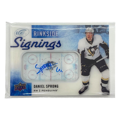UPPER DECK NHLカード ICE DANIEL SPRONG PENGUINS #RS-DS 中古 IT1