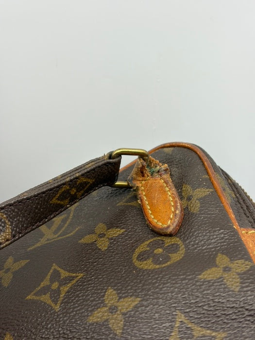 LOUIS VUITTON ルイヴィトン モノグラム 旧型 ポシェットマルリー バンドリエール M51828 ブランド おしゃれ レディース ミニ 小さめ 鞄 中古 W1