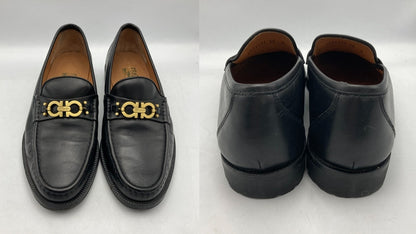 Salvatore Ferragamo サルヴァトーレフェラガモ ガンチーニ ローファー UR31285 サイズ8 メンズ 中古 D4