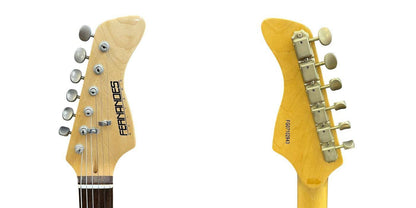 Fernandes ストラトタイプ エレキギター 3シングル 黒 22F 中古 R4