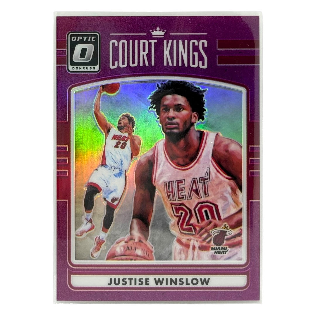 PANINI NBAカード DONRUSS OPTIC PRIZM JUSTISE WINSLOW MIAMI HEAT #35 中古 IT1