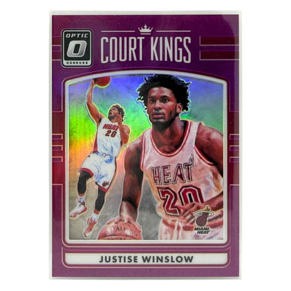 PANINI NBAカード DONRUSS OPTIC PRIZM JUSTISE WINSLOW MIAMI HEAT #35 中古 IT1