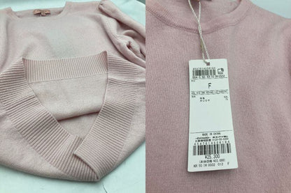 TOCCA トッカ カシミヤ混 セーター KRTOIW0502 フリーサイズ 中古 D4