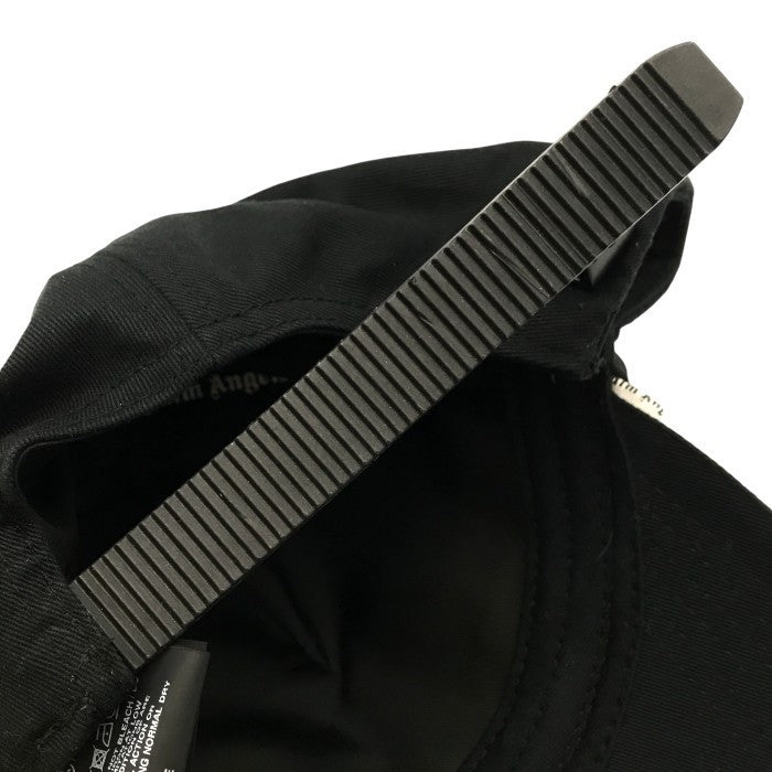 Palm Angels パームエンジェルス キャップ メンズ コットン ベア クマ BEAR ワッペン 野球帽 ブラック oneサイズ PMLB038S21FAB001 中古 T1
