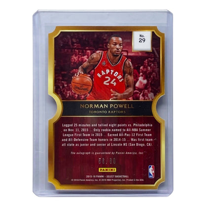PANINI NBAカード SELECT NORMAN POWELL RAPTORS 56/60 #29 中古 IT2