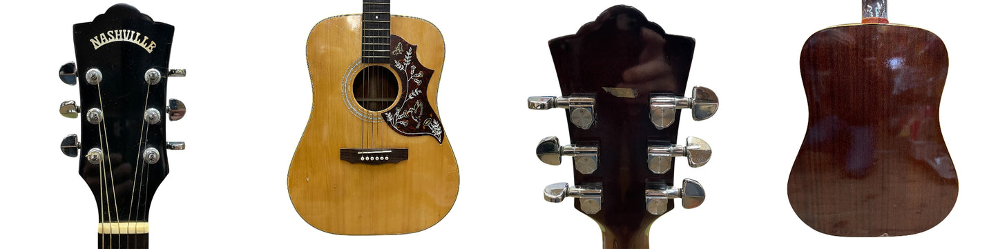 NASHVILLE アコースティックギター N-30D ナッシュビル ヴィンテージ アコギ 中古 R4