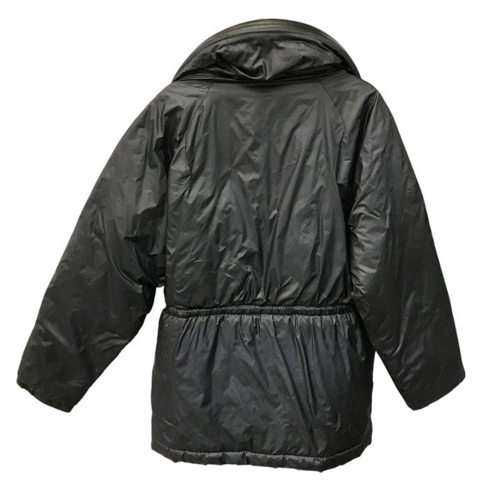 DIRK BIKKEMBERGS ダークビッケンバーグ ジャケット メンズ ナイロン 襟レザー ブラック 48サイズ 中古 T1