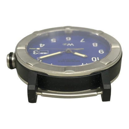 RAYMOND WEIL レイモンドウェイル 腕時計 メンズ アナログ クォーツ デイト W1 ラウンドフェイス シルバー/ネイビー 6100 中古 T1