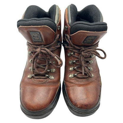 Timberland ティンバーランド トレッキングシューズ 96021 8.5M (約26.5cm) 靴 ウォータープルーフ レザー メンズ 登山靴 中古 W４