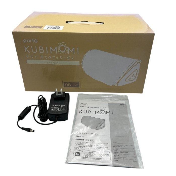 porte AIMー014 首もみ マッサージャー 医療機器認証番号：301AGBZX00037000 ポルト 家電 マッサージ器 首 中古 W４