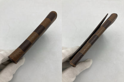 LOUIS VUITTON ルイヴィトン ダミエ アンヴェロップ カルト ドゥ ヴィジット 名刺入れ/カードケース N62920 中古 D4