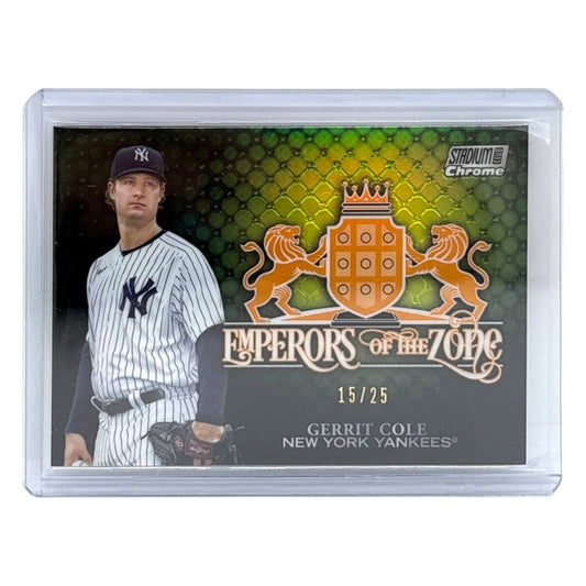 TOPPS MLBカード STADIUM CLUB GERRIT COLE NEW YORK YANKEES /25 #EOZ-8 中古 IT1