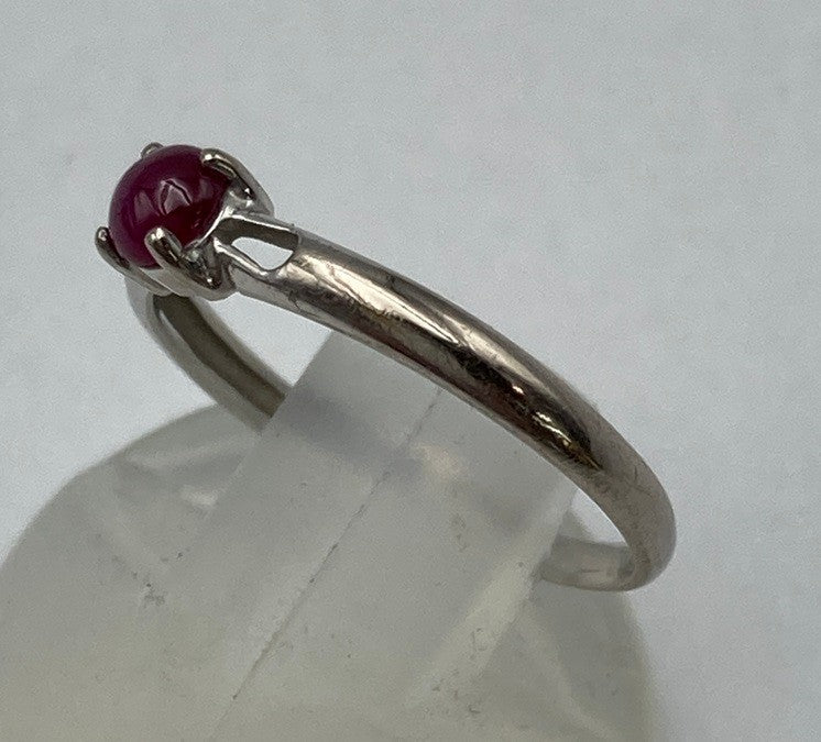 ジュエリーマキ PWG9 パラホワイトゴールド リング 5号 中古 D4