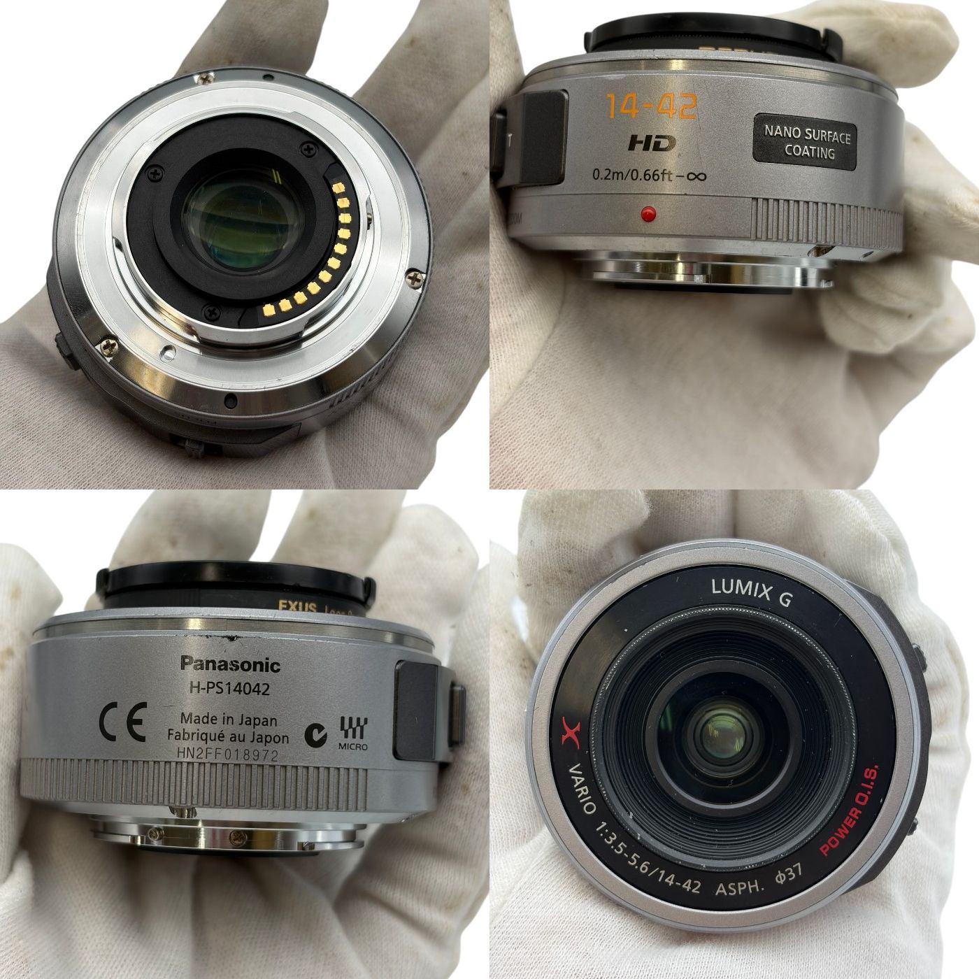 Panasonic パナソニック ミラーレス 一眼 カメラ DMC-GF5 デジタルカメラ ズーム 1210万画素 写真 撮影 中古 W1