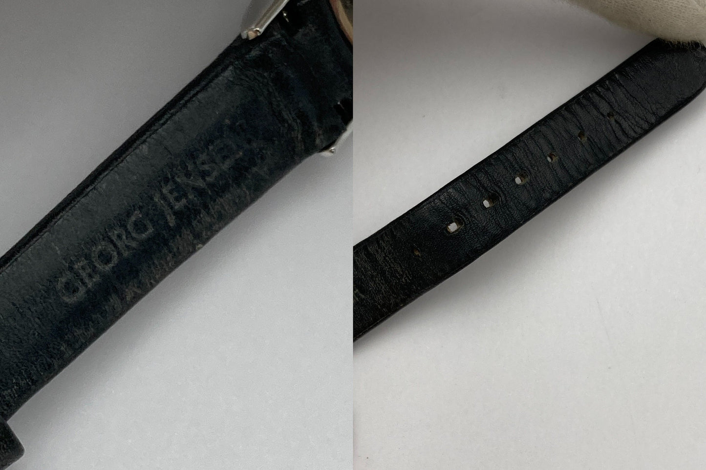 GEORG JENSEN ジョージジェンセン コンケイヴ 316 クオーツ 腕時計 中古 D4