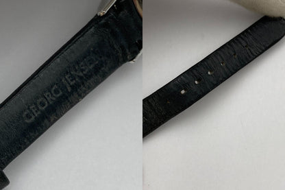 GEORG JENSEN ジョージジェンセン コンケイヴ 316 クオーツ 腕時計 中古 D4