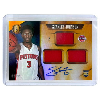 PANINI NBAカード GOLD STANDARD STANLEY JOHNSON DETROIT PISTONS /99 #282 中古 IT1