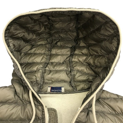 MONCLER モンクレール ダウンベスト レディース ナイロン/コットン スウェット フード グレー Mサイズ B10918437500 80945 中古 T1