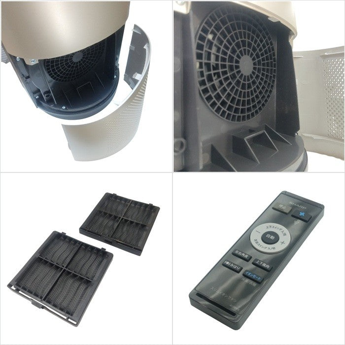 SHARP シャープ プラズマクラスタースリムイオンファン HOT&COOL PF-JTH1-N 中古 H4