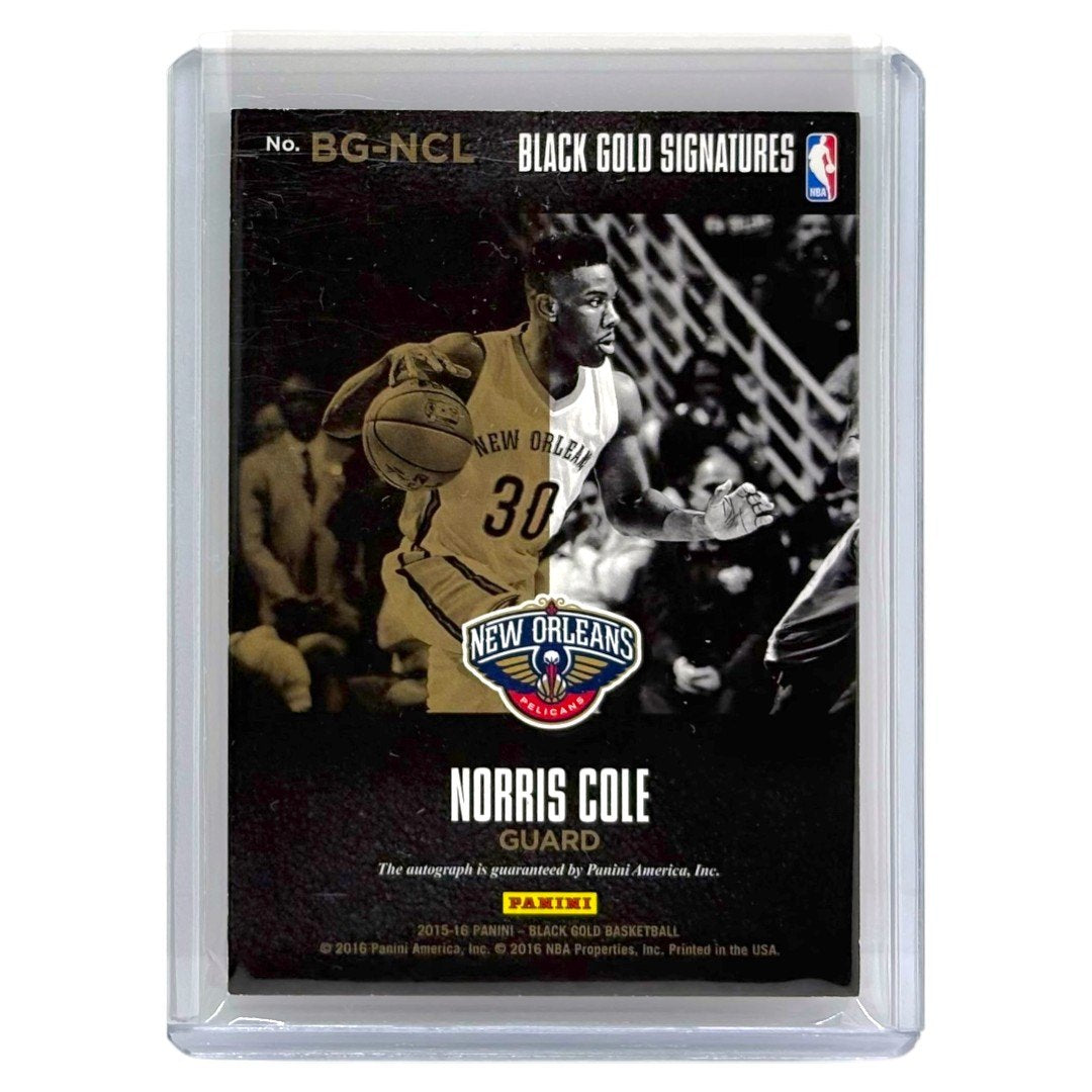 PANINI NBAカード BLACK GOLD NORRIS COLE PELICANS /99 #BG-NCL 中古 IT1