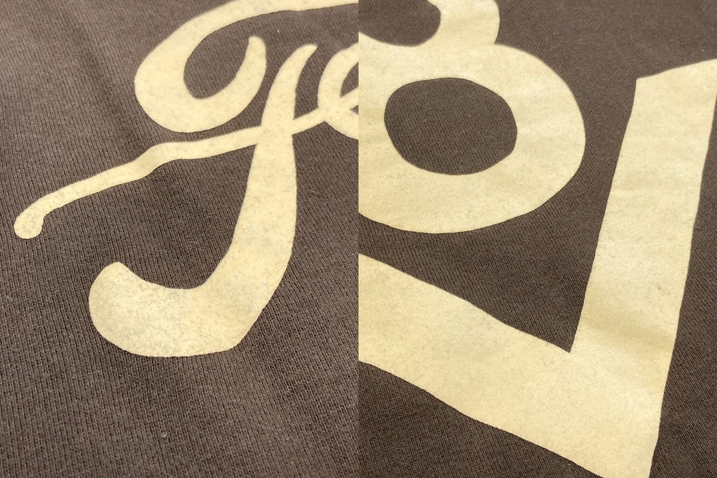 FREEWHEELERS フリーホイーラーズ POWER WEAR ATHLETIC SWEAT SHIRT ”Flatties" フロッキー スウェット 2034002 サイズ38 中古 D4