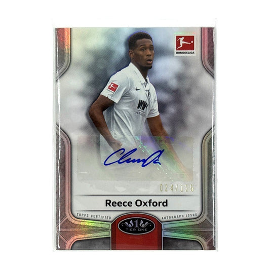 TOPPS サッカーカード TIER ONE REECE OXFORD AUGSBURG 024/125 #BO-RO 中古 IT1