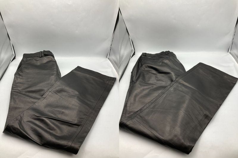GRIFONI グリフォー二 シップス 牛革 レザーパンツ サイズ46 中古 D4
