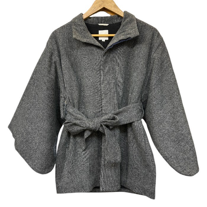 SOUSOU ソウソウ 角袖外套 短丈 コート F アウター レディース 冬 日本製 京都 中古 W４