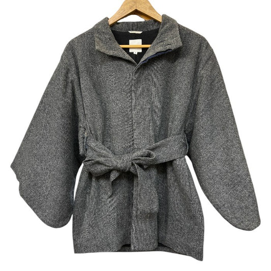 SOUSOU ソウソウ 角袖外套 短丈 コート F アウター レディース 冬 日本製 京都 中古 W４