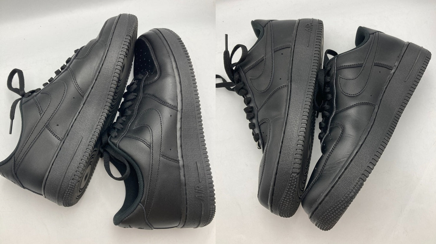 NIKE ナイキ エアフォース1 '07  ブラック/ブラック CW2288-001 サイズ27cm 中古 D4