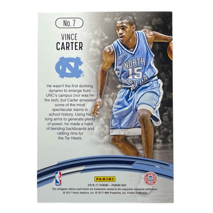 PANINI NBAカード PANINI DAY VINCE CARTER NORTH CAROLINA #7 中古 IT2