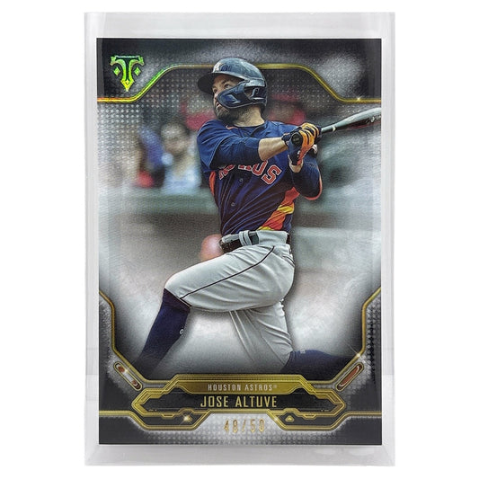 TOPPS MLBカード TRIPLE THREADS JOSE ALTUVE HOUSTON ASTROS /50 #36 中古 IT1