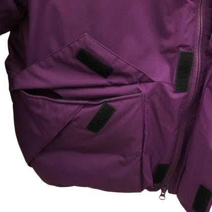 MARMOT CAPITAL マーモットキャピタル ライトマンモスジャケット ダウンジャケット ユニセックス アウトドア フード パープル Sサイズ 23FW-L6-01 中古 TK1
