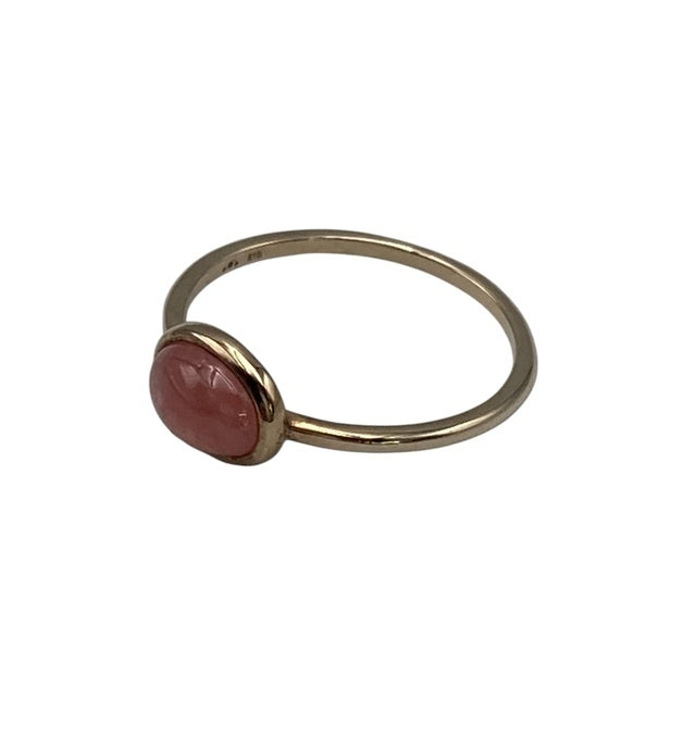 COCOSHNIK ココシュニック K10 ロードクロサイト オーバルカボション リング 10号 中古 D4