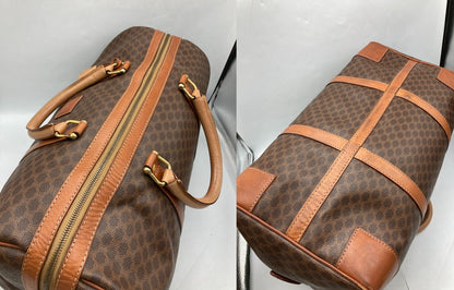 CELINE セリーヌ マカダム ボストンバッグ 中古 D4