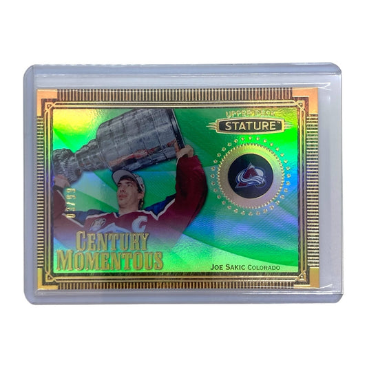 UPPER DECK NHLカード STATURE JOE SAKIC COLORADO 03/99 #CM-7 中古 IT2