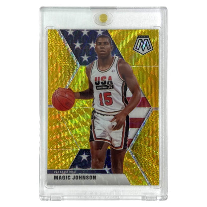 PANINI NBAカード MOSAIC PRIZM MAGIC JOHNSON USA #255 中古 IT1