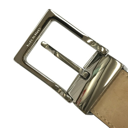 TOD’S トッズ ベルト メンズ レザー ピンバックル シンプル ブラック 90～100cm 中古 T1