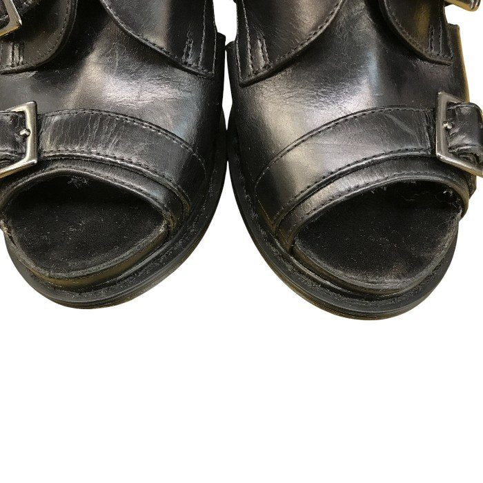 Dr.Martens ドクターマーチン ADITA サンダル レディース レザー ブラック UK3 22cm 中古 N1