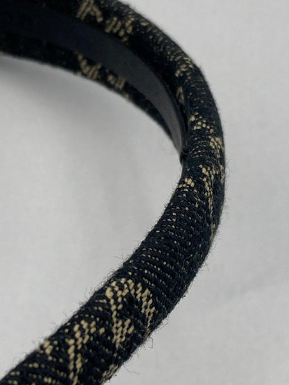 GUCCI グッチ GGキャンバス デニム カチューシャ 652835 レディース 中古 D4