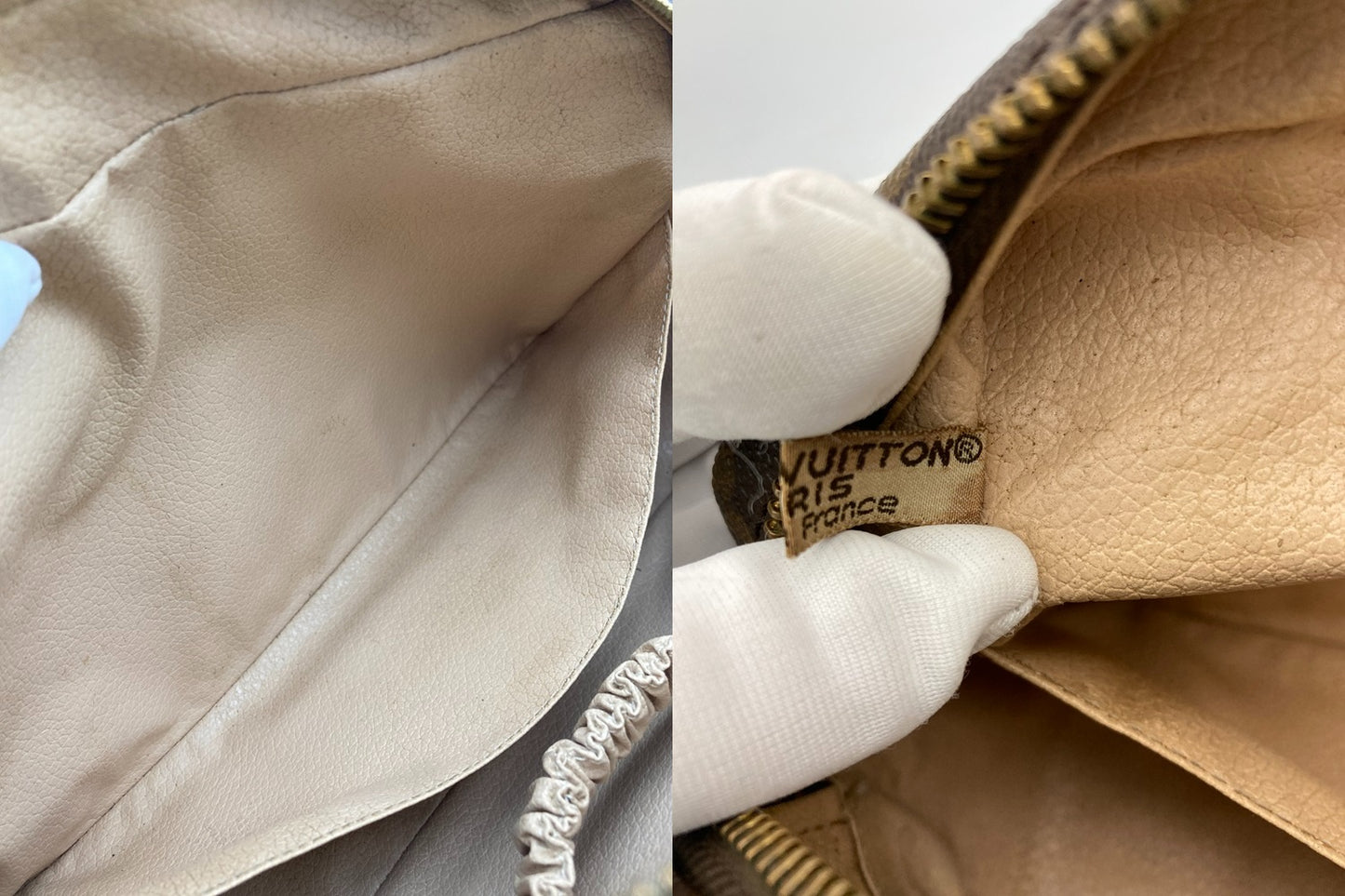 LOUIS VUITTON ルイヴィトン モノグラム トゥルース・トワレット28 ポーチ M47522 中古 D4