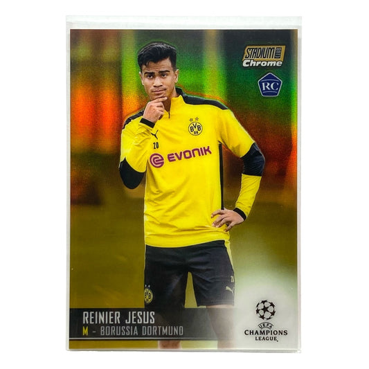 TOPPS サッカーカード STADIUM CLUB CHROME REINIER JESUS DORTMUND 32/50 #37 中古 IT2