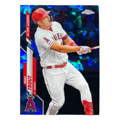 TOPPS MLBカード CHROME MIKE TROUT ANGELS #U-243 中古 IT2