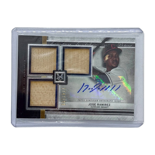 TOPPS MLBカード MUSEUM COLLECTION JOSE RAMIREZ CLEVELAND INDIANS 174/199 #SSTA-JR 中古 IT1