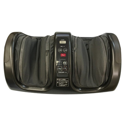 Tescom テスコム フットマッサージャー ダークブラウン 指圧 ローラー式 ヒーター 取り外して洗えるカバー TF1200-T 中古 T1