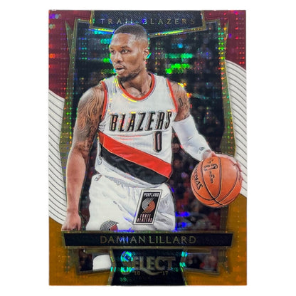 PANINI NBAカード SELECT PRIZM DAMIAN LILLARD TRAIL BLAZERS #51 中古 IT2