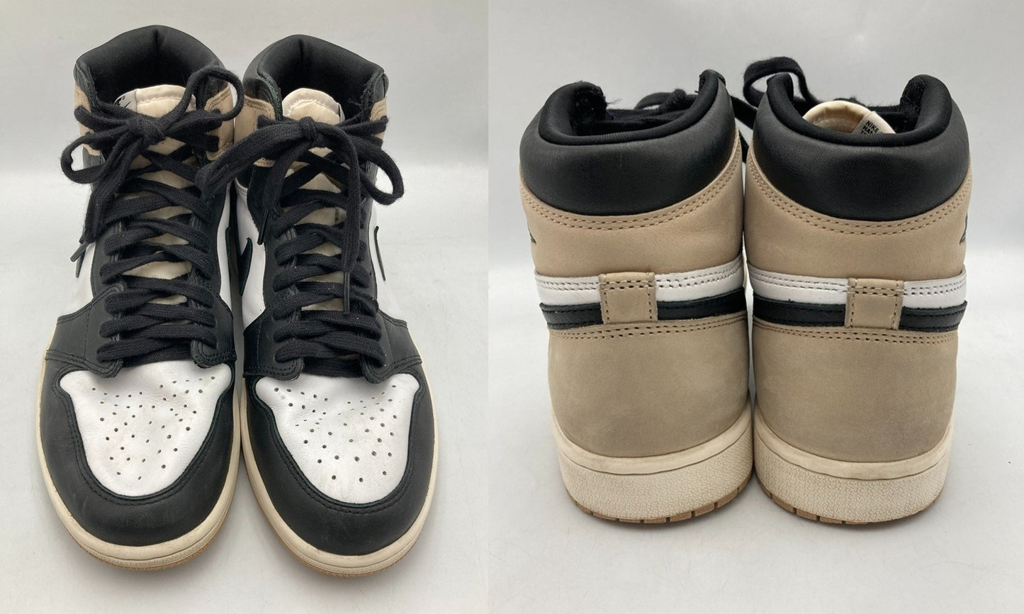 NIKE WMNS ナイキ ウィメンズ エアジョーダン1 RETRO HI OG Latte レトロ ハイ OG ラテ FD2596-021 サイズ27cm レディース 中古 D4